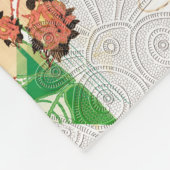 Collage  fleece deken (Hoek)