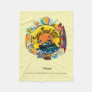 Collage- Fleece Deken