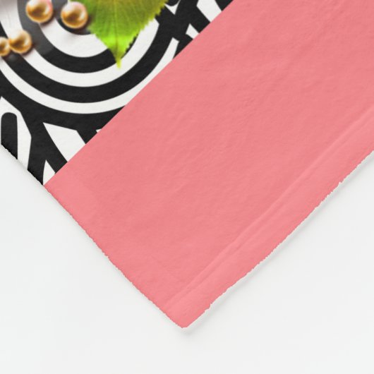 Collage  fleece deken (Hoek)