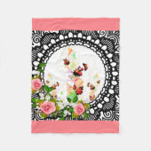Collage  fleece deken (Voorkant)