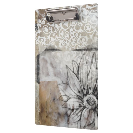 Collage Fleur II Klembord (Links)
