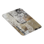 Collage Fleur II Magneet (Rechterzijde)