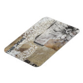 Collage Fleur II Magneet (Linkerzijde)