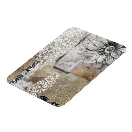 Collage Fleur II Magneet (Linkerzijde)