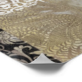 Collage Fleur II Poster (Hoek)