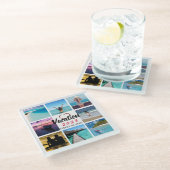 Collage Foto Aangepast Onderzetter Glazen Onderzetter (Schuin)