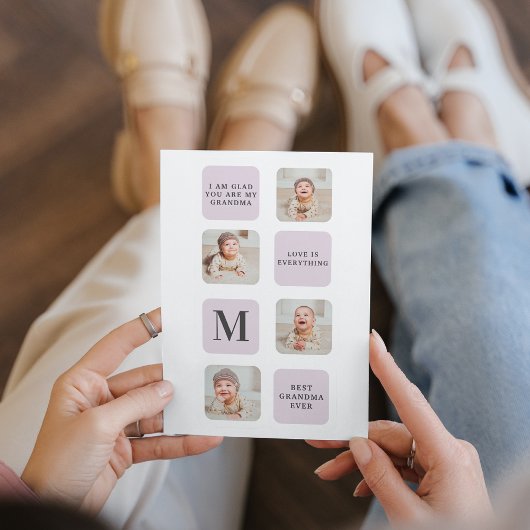 Collage Foto & Beste Oma Ooit Beste Paarse Cadeau