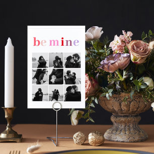 Collage Foto   Colorful Be Mine Valentijn Gift
