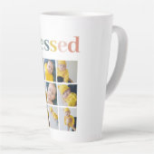 Collage Foto | Colorful Blessay Gift Latte Mok (Rechterhoek)