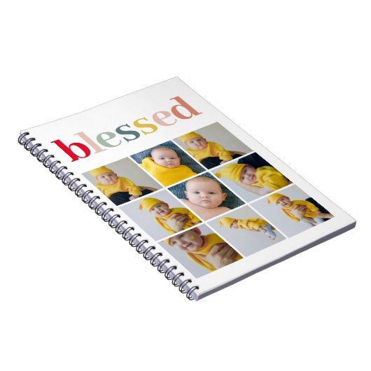Collage Foto | Colorful Blessay Gift Notitieboek (Rechterzijde)