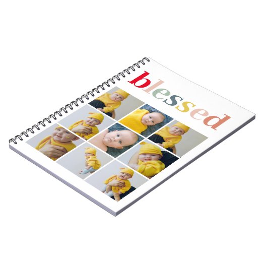 Collage Foto | Colorful Blessay Gift Notitieboek (Linkerzijde)