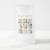 Collage Foto | Colorful Happy Holiday Matglas Bierpul (Center)