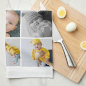 Collage Foto | Colorful Happy Holiday Theedoek (Quarter Fold)