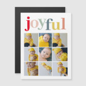 Collage Foto | Colorful Joyful Holiday Gift (Voorkant / Achterkant)