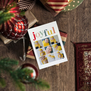 Collage Foto   Colorful Joyful Holiday Gift