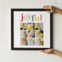 Collage Foto | Colorful Joyful Holiday Gift