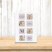 Collage Foto en beste grootmoeder ooit beste Paars