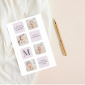 Collage Foto en beste grootmoeder ooit beste Paars Post-it® Notes