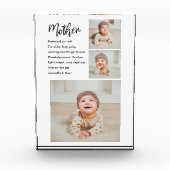 Collage Foto en beste moedercitaat Lovely Gift (Voorkant)