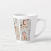 Collage Foto en beste moedercitaat Lovely Gift Latte Mok