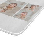 Collage Foto en beste moedercitaat Lovely Gift Snijplank (Hoek)