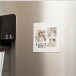 Collage Foto en Grandma Kitchen zijn altijd open Magneet<br><div class="desc">Op zoek naar het perfecte cadeau voor je oma, of voor iemand die graag tijd doorbrengt in de keuken? Kijk niet verder dan dit unieke en aanpasbare product! Met een prachtige collage van je favoriete foto's is dit ontwerp er zeker van dat je je herinneringen vastlegt en ze het laatste...</div>