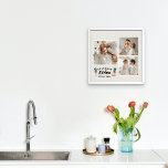 Collage Foto en Grandma Kitchen zijn altijd open Poster<br><div class="desc">Op zoek naar het perfecte cadeau voor je oma, of voor iemand die graag tijd doorbrengt in de keuken? Kijk niet verder dan dit unieke en aanpasbare product! Met een prachtige collage van je favoriete foto's is dit ontwerp er zeker van dat je je herinneringen vastlegt en ze het laatste...</div>