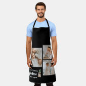 Collage Foto en Grandma Kitchen zijn altijd open Schort (Gedragen)