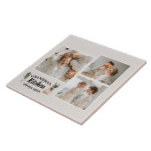 Collage Foto en Grandma Kitchen zijn altijd open Tegeltje (Zijkant)