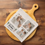 Collage Foto en Grandma Kitchen zijn altijd open Theedoek<br><div class="desc">Op zoek naar het perfecte cadeau voor je oma, of voor iemand die graag tijd doorbrengt in de keuken? Kijk niet verder dan dit unieke en aanpasbare product! Met een prachtige collage van je favoriete foto's is dit ontwerp er zeker van dat je je herinneringen vastlegt en ze het laatste...</div>