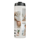 Collage Foto en Grandma Kitchen zijn altijd open Thermosbeker (Voorkant)