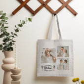 Collage Foto en Grandma Kitchen zijn altijd open Tote Bag