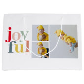 Collage Foto en kleurrijke vreugde | Vakantietoesl Groot Cadeauzakje (Voorkant)