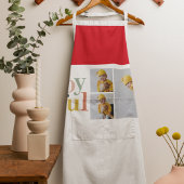 Collage Foto en kleurrijke vreugde | Vakantietoesl Schort