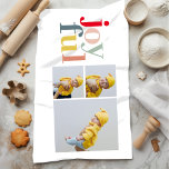 Collage Foto en kleurrijke vreugde | Vakantietoesl Theedoek<br><div class="desc">Collage Foto en kleurrijke vreugde | Vakantietoeslag</div>