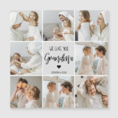 Collage Foto Gray We houden van je oma Best Gift (Voorkant)