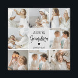 Collage Foto Gray We houden van je oma Best Gift Magneet<br><div class="desc">"Collage Foto Gray We Love You Grandma Best Gift" is waarschijnlijk een beschrijving voor een foto-lijst of een display met een collage van foto's in grijze tinten met de woorden "We Love You Grandma", die duidelijk worden weergegeven. Dit zou een doordacht en sentimenteel geschenk zijn voor een grootmoeder bij een...</div>