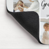 Collage Foto Gray We houden van je oma Best Gift Muismat (Hoek)