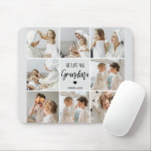 Collage Foto Gray We houden van je oma Best Gift Muismat (Met muis)