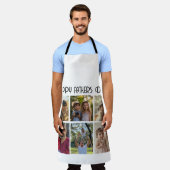 Collage Foto Happy fathers day Schort (Gedragen)