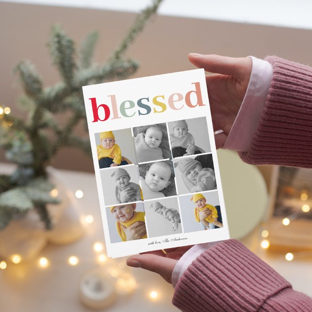 Collage Foto | Happy Holiday Colorful Blessed (Creator heeft geüpload)