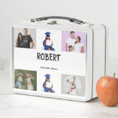 COLLAGE foto Lunchbox PINK, PAARSE aan te passen (In situ)