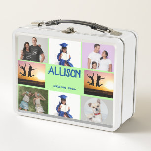 COLLAGE foto Lunchbox PINK, PAARSE aan te passen