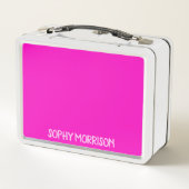 COLLAGE foto Lunchbox roze roos Aanpassen (Achterkant)