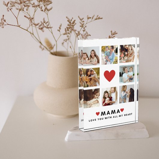 Collage Foto Mam We houden van je beste moeder Gif