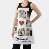 Collage Foto Mam We houden van je beste moeder Gif Schort (Insitu)