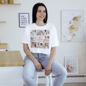 Collage Foto Mam We houden van je beste moeder Gif T-shirt