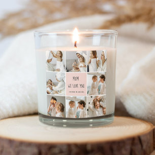 Collage Foto Mam We houden van je beste moeder Gif Vierkante Sticker