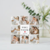 Collage Foto | Mijn moeder is mijn Valentijn Gift (Staand voorkant)
