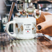 Collage Foto | Mijn moeder is mijn Valentijn Gift Espresso Kop